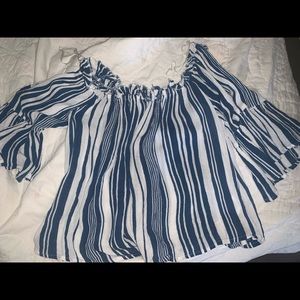 Flowy Summer Striped Top